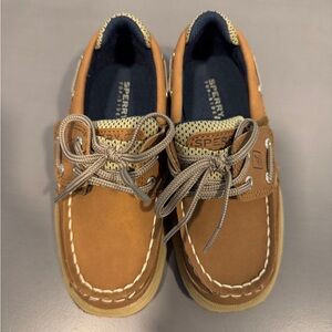 Sperry Kids Brown Moccasins